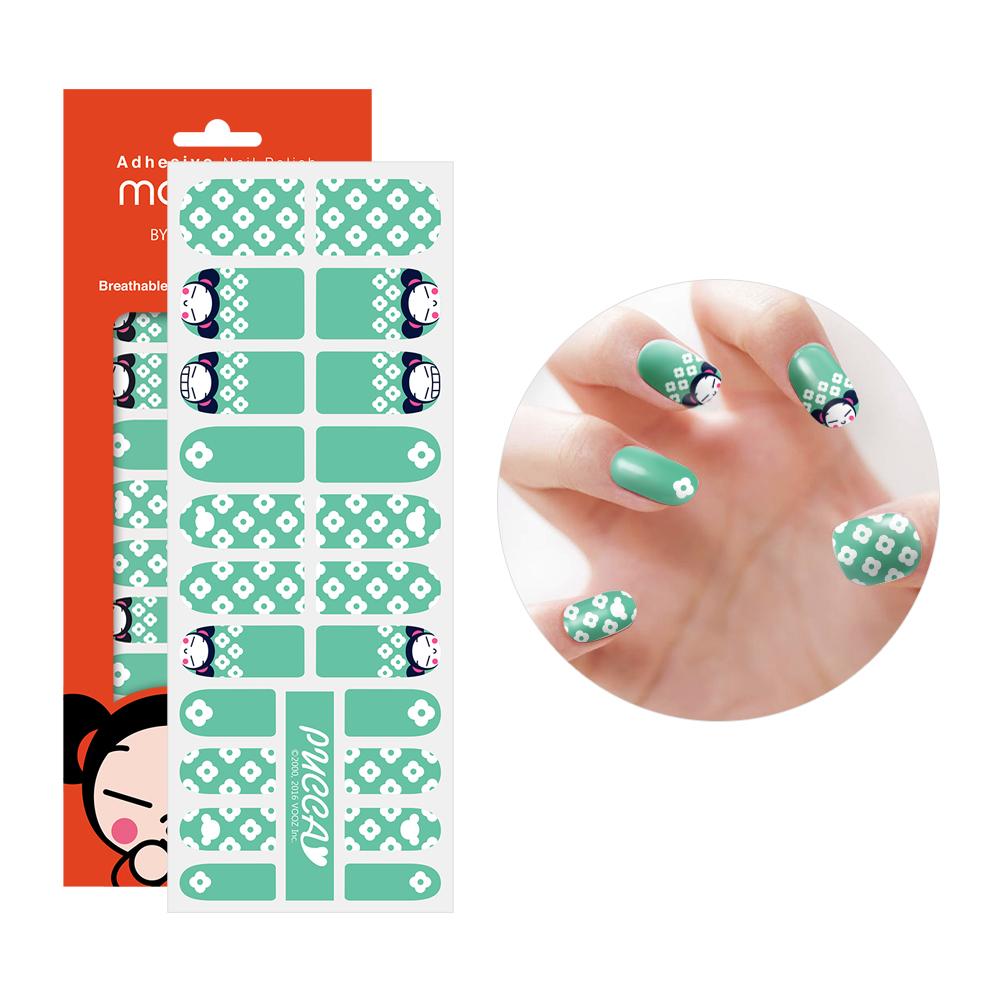 Mango10 Adhesive Nail Polish by PUCCA Stickers Art Design