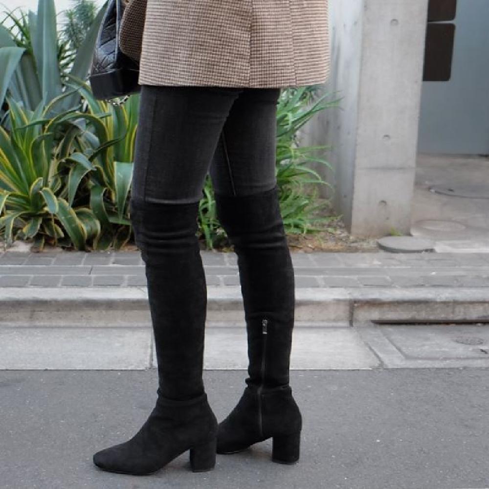 Basic Slim Long Boots