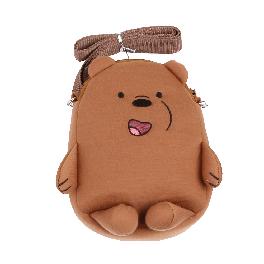 [Korean Import/ Magic Channel] We Bare Bears 2 zipper Cross Bag