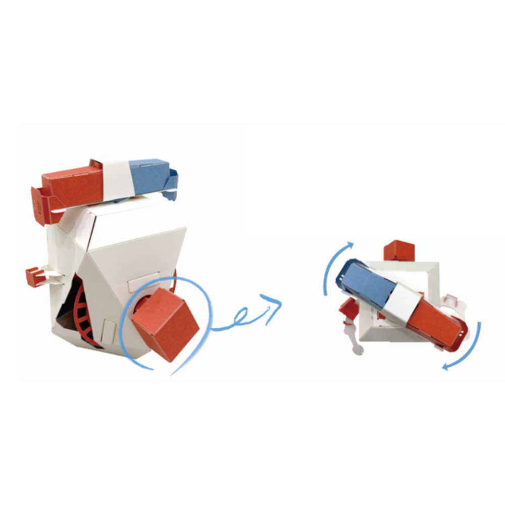 POLI [Robotry Moving Paper Toy The robit police]