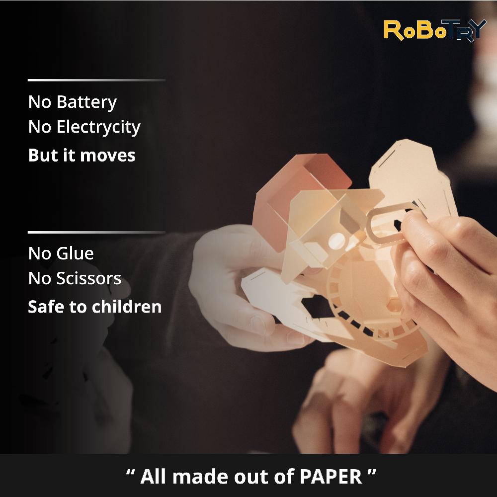 Moving Paper Craft Educational Toys for kids (META)