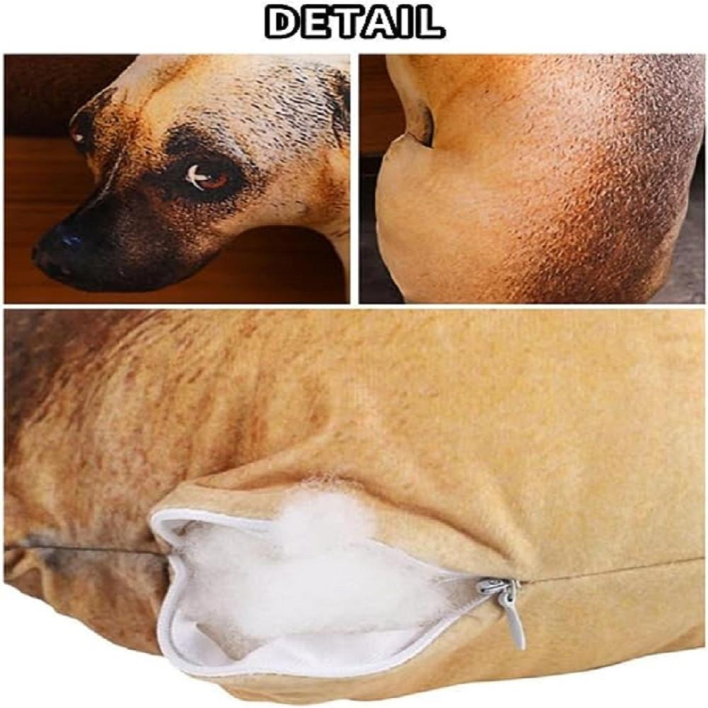 Shining People Realistic Animal Dog Doll (1EA) - Plush Pillow, Stuffed Animal Animated, Excellent Gi