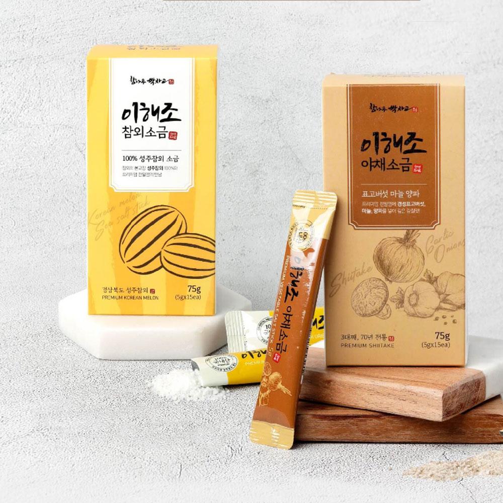 Lee Hae-jo Premium Oriental Melon Salt Stick-type Pork Belly Salt Camping Home Party