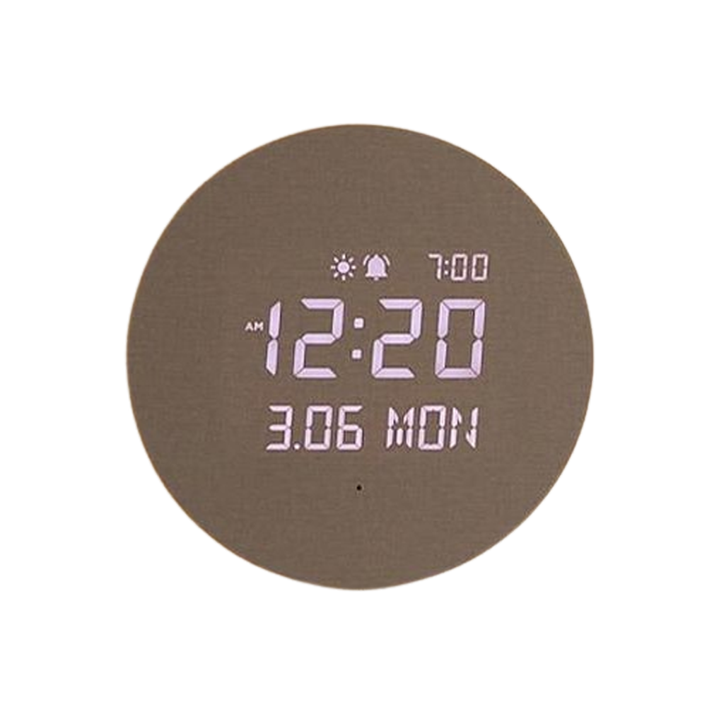 Full Moon Backlight Nightlight LED Wall Clock