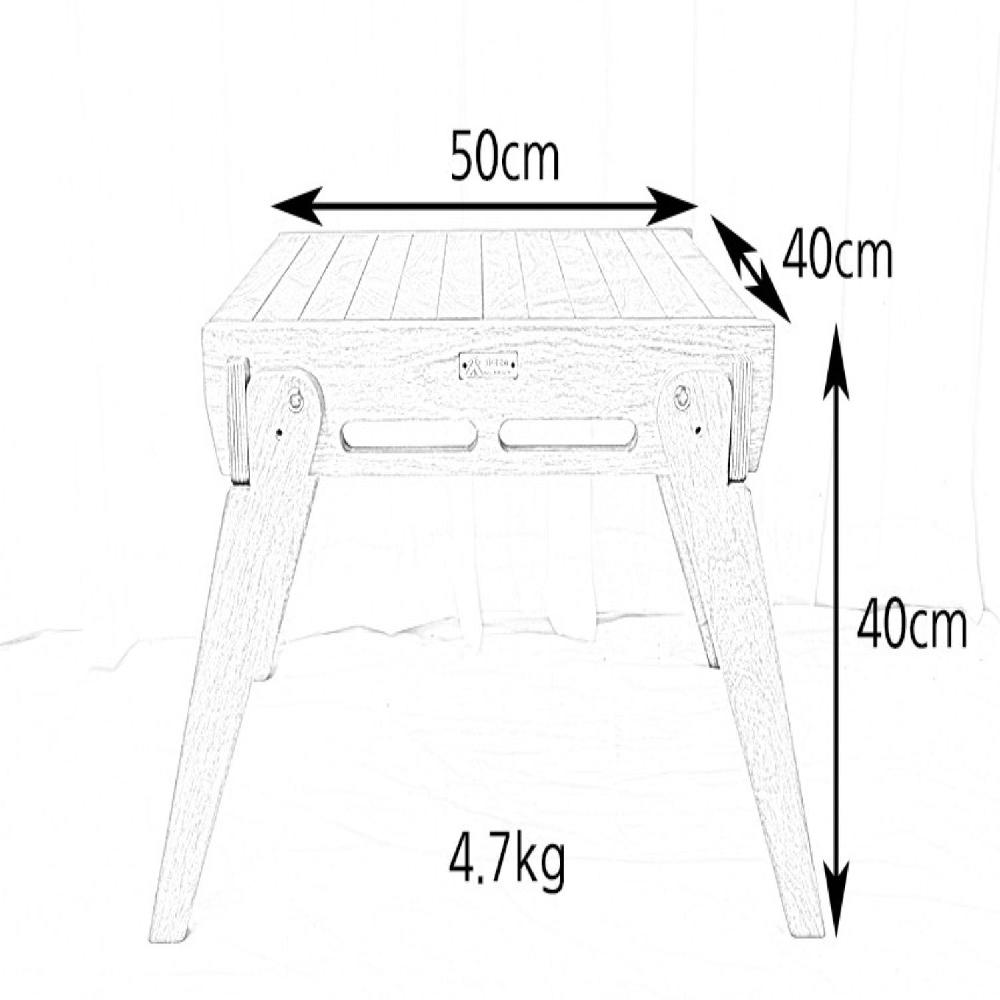 leeo wood shelf walnut color 500*250*500