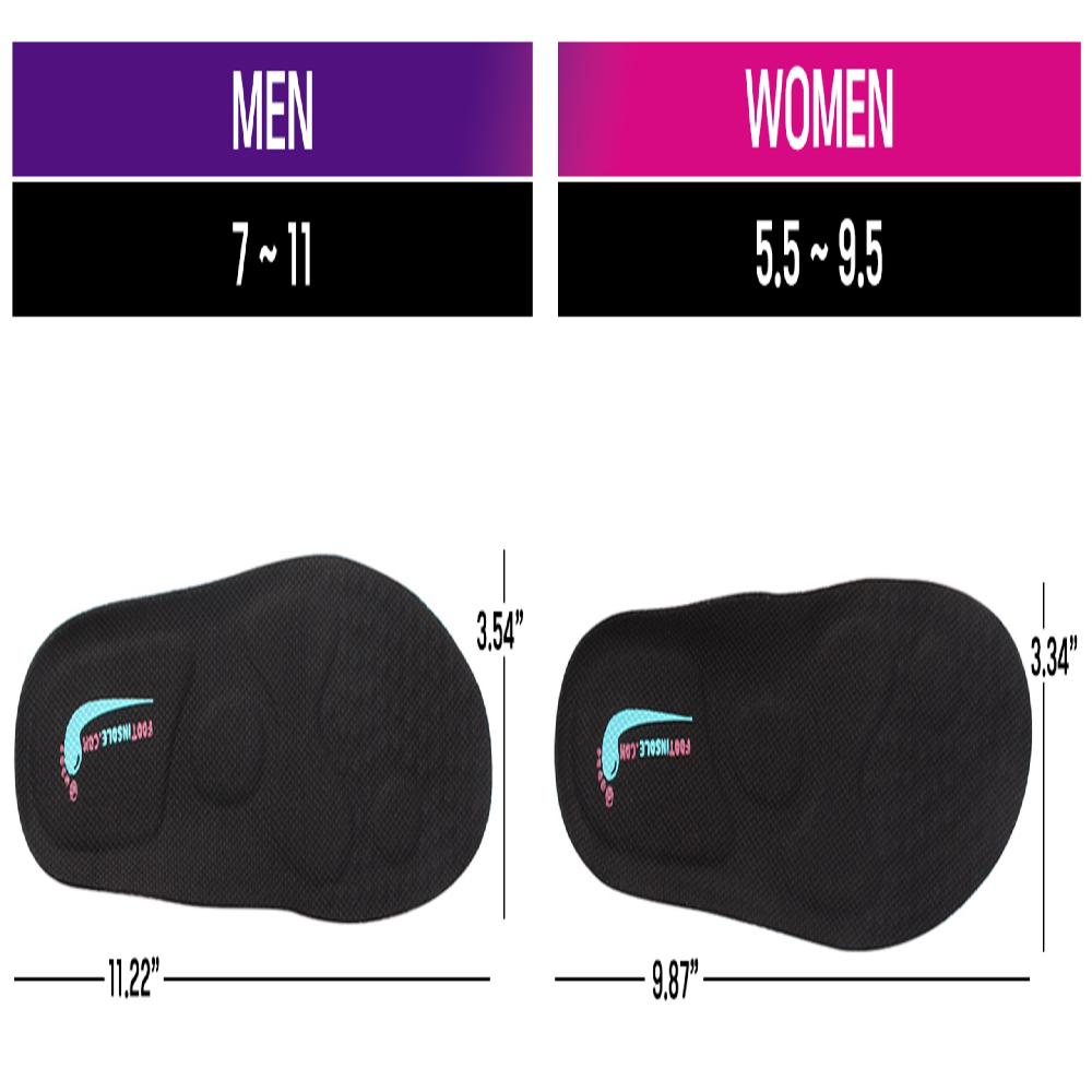 3-Stage Height-Raising Insole for Women