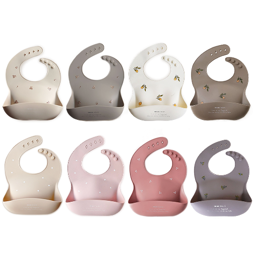 Trickholic baby food silicone bib